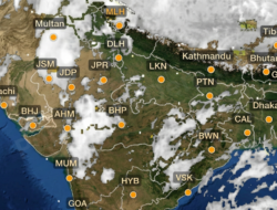 Delhi’s Cold Snap: The 1,000-km Rain Band Explained