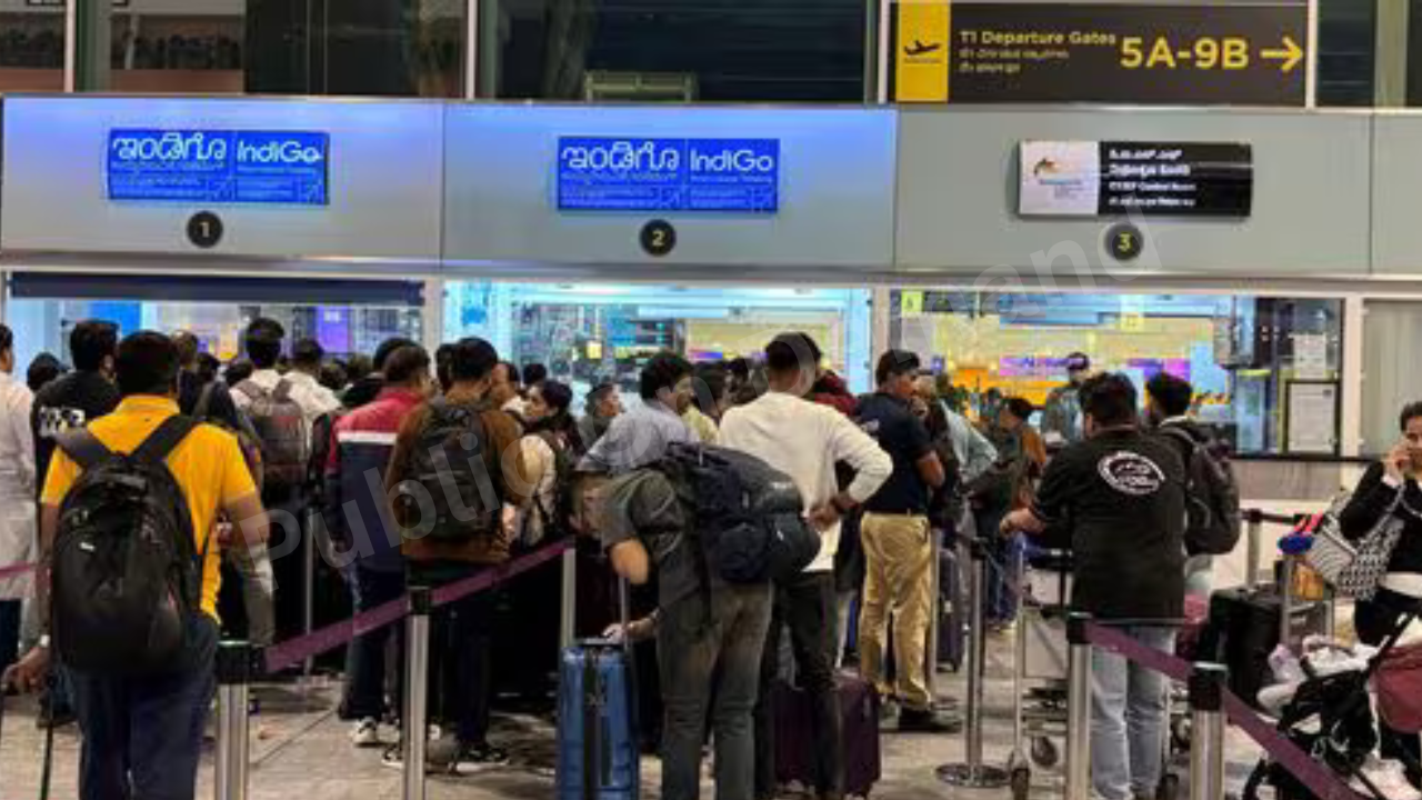 Passengers stranded at airports after major Gulf flight disruptions.