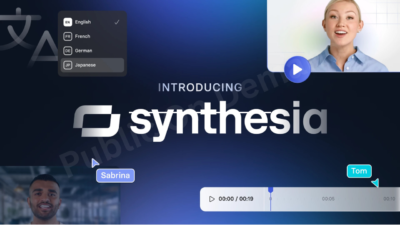 Synthesia AI video generator platform