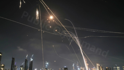 Iran missile attack on Israel interception